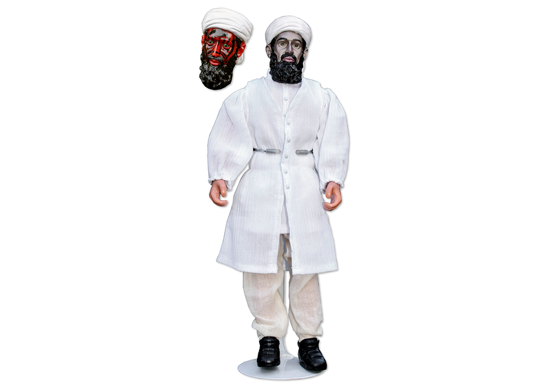 Illustration for article titled Elárverezik a CIA démoni bin Laden-figuráját